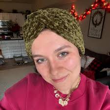 Velvet Crochet Hair Tie