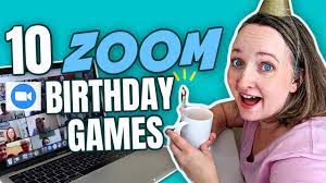 Why we love this idea: 10 Zoom Birthday Party Game Ideas To Play With Friends Zoom Games For Families And Kids Birthday Games For Kids Birthday Party Games Birthday Party For Teens