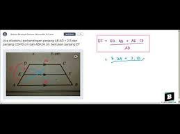 Añade tu respuesta y gana puntos. Diketahui Perbandingan Panjang Ae Ad 2 5 Dan Panjang Cd 10 Cm Dan Ab 24 Cm Tentukan Panjang Ef Youtube