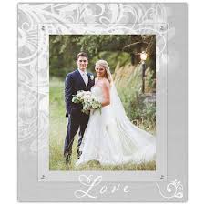 Classic White And Silver Wedding Picture Frame 11x14 Etsy Wedding Picture Frames Wedding Wedding Pictures