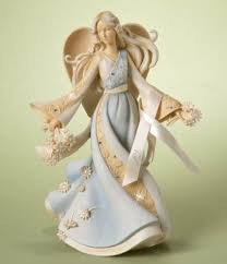 Enesco Foundations Joy Angel Figurine 9 Inch Enesco Gift Http Www Amazon Com Dp B0069q8di0 Ref Cm Sw R Pi Dp W35jtb10515862x Angel Figurines Figurines Angel