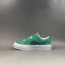 Кроссовки converse x golf le fleur gianno (169842). Golf Le Fleur X Converse One Star Ox Jolly Green For Sale The Sole Line
