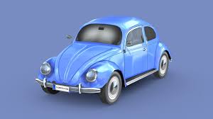 Image result for Dark Blue 1949 Beetle