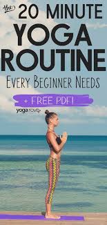 the 20 minute yoga routine every