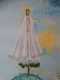 Lunes, 5 de diciembre de 2011. La Virgen De Fatima Painting By David Alvarado Mora Artmajeur