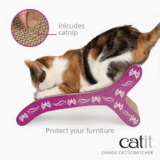 Now, you can give your favorite pet her own cat scratcher and lounger. Catit Chaise Cat Scratcher Catit Uk