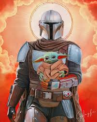 Saint Mando And Baby Yoda Art By Gedo Gedogfx On Instagram Star Wars Art Star Wars Images Star Wars Fan Art