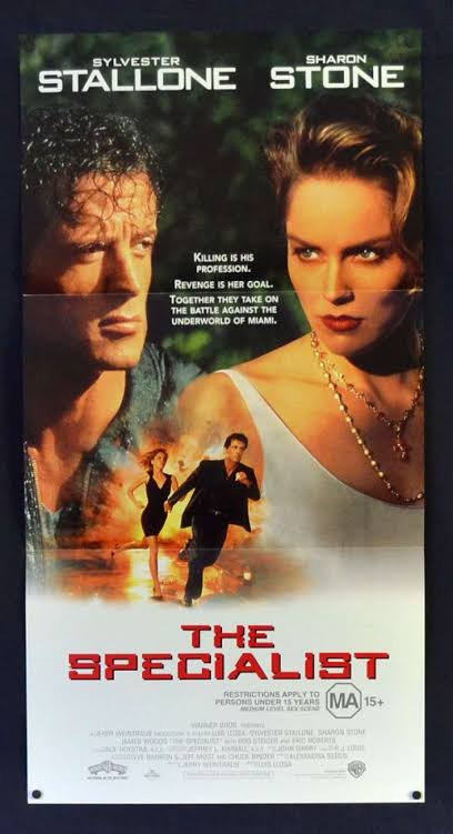 All About Movies - The Specialist Movie Poster Original Daybill Sylvester  Stallone Sharon Stone