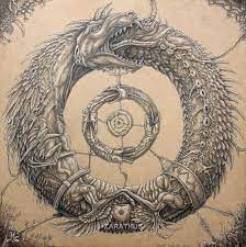 There are a few interpretations regarding the vegans (or uroborus) is an ancient symbol depicting a serpent or dragon eating its own tail. These Fearsome Leather Dragons Are The Work Of An Incredible Artist The Daily Dot Ouroboros Tattoo Tattoos Ancient Symbols