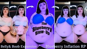 The Blueberry Blow-Up: Belly & Boob Expansion Blueberry inflation - Video  Clips - Weight Gain - feederfeedee - Curvage