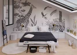 Chambre grise et blanche : Chambre Grise Et Blanche 12 Inspirations Pour Une Deco Tendance