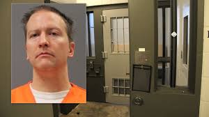 Derek michael chauvin is an american former police officer who was convicted of the murder of george floyd in minneapolis, minnesota. George Floyd S Killer Derek Chauvin Held In Isolation For 23 Hours A Day In Maximum Security Prison Us News Sky News