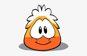 The pink puffle is active and cheery and loves to exercise. Candy Corn Puffle Club Penguin Blue Puffle Png Image Transparent Png Free Download On Seekpng