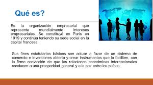 Facilitar el comercio entre empresas de distintos países, para lo. Camara De Comercio Internacional Ppt Video Online Descargar