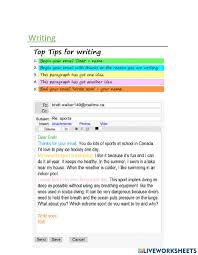 Check spelling or type a new query. Writing Email Exercise