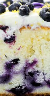 Cream Cheese Lemon Blueberry Pound Cake Lemon Blueberry Pound Cake Blueberry Recipes Blueberry Pound Cake