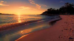 The great collection of hp 4k wallpaper for desktop, laptop and mobiles. Sunset Beach Wallpapers Wallpaper Cave