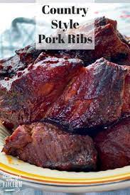 Boneless Country Style Pork Ribs Recipe - Granny's In The Kitchen