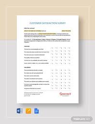 Sample survey questionnaire for food products. Free 15 Sample Customer Satisfaction Survey Templates In Pdf Ms Word