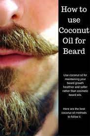 Coconut Oil To Your Beard Coiffure Homme Barbe Coiffure Homme Styles De Barbe
