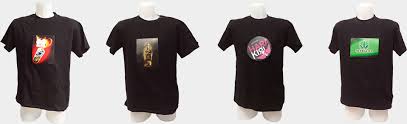 Custom Light Up Led T Shirts With Your Design Order
