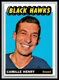 1965-66 TOPPS # 58 CAMILLE HENRY 23503