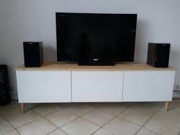 A commencer par exemple par un meuble étagère à idée comment relooker son meuble tv. Meuble Tv Avec Besta Ikea