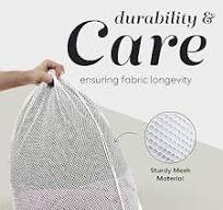 Handy Laundry Mesh XL Laundry Bag - Durable, Machine Washable with Secure  Drawstring Closure - Perfect for College Dorms, Laundromats, Apartments ...