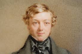 Mid 19th Century English Miniature portrait of a young gentleman