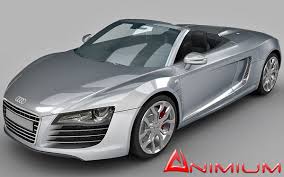 Audi R8 Gt Spyder 3d Model R8 Gt Audi R8 Gt Audi