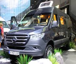 Hymer Previews The Future Of Mercedes Sprinter 4x4 Adventure Camper Vans Mercedes Sprinter 4x4 Camper Van Adventure Campers