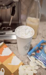 Black And White Mocha Starbucks Recipe Diy White Mocha Syrup Recipe Starbucks White Chocolate Mocha Starbucks Recipes White Mocha