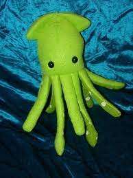 Plush Squid Pattern Pdf Etsy Plush Pattern Pattern Sewing Projects
