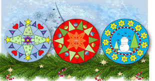 30+ idées gratuites à imprimer pour petits et grands! Coloriages Mandalas De Noel Recreatisse
