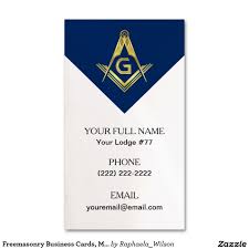 Make a lasting impression with quality cards that wow. Freemasonry Business Cards Masonic Blue Navy Gold Business Card Zazzle Com In 2021 Gold Business Card Custom Business Cards Freemasonry