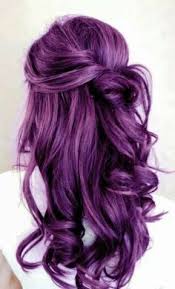 16 Glamorous Purple Hairstyles Pretty Designs Hair Styles Permanent Purple Hair Dye Dyed Hair Purple