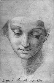 Bosquejo de una cara para San Miguel (Raphael Santi) ▶️ Análisis del Cuadro