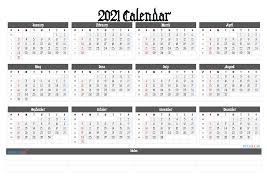 The free downloadable annual calendar allows you to view the full year calendar in a single page, which helps in planning schedule and events. Free Printable 2021 Calendar Templates 6 Templates Free Printable Calendars