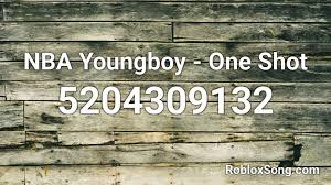 Nba youngboy i came thru roblox song id. Nba Youngboy One Shot Roblox Id Roblox Music Codes