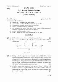 Savitribai Phule Pune University University Of Pune B E Architecture Third Year Bachelor Of Architecture Interior Design Theory Of Structures Ii Paper University Question Paper Model Question Papers