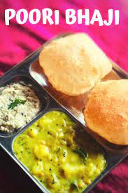 Poori Bhaji Breakfast Recipe Indian Breakfast South Indian Breakfast Recipes Breakfast Recipes