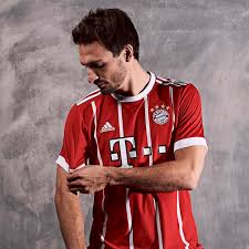 Choose the classic red home jersey as worn at the allianz arena or support dei bayern on their travels with the latest away and european kits. Adidas Football Reveals Fc Bayern Munich Home Kit For The 2017 18 Season Activesg