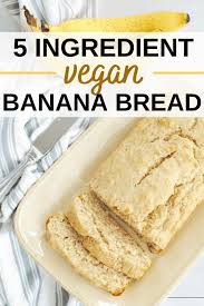 Oatmeal squares, self rising flour biscuits, southern corn bread, etc. 5 Ingredient Vegan Banana Bread Dairy Free For Baby