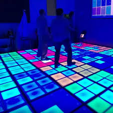 Daunting Interactive Led Dancefloor Build Is Huge Win Ledhacks Dance Dancefloor Disco Discofloor Led Dance Disco Floor Interactive