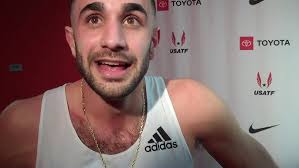 Robby Andrews After Round 1of 1000m at USATF Indoors in his Birthplace of  Staten Island