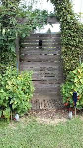 Gartentor Aus Alten Paletten Habe Ich Selbst Gebaut Gartentore Garten Alte Paletten