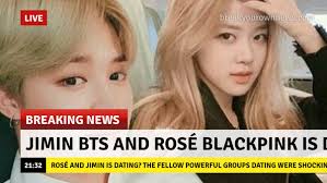 Rosé's ideal type stage name: Is Bts Jimin And Blackpink S Rose Dating Right Now In 2020 Quora