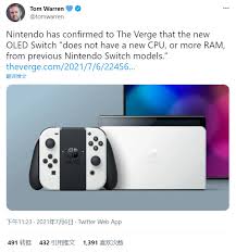 Nintendo's oled switch isn't for you, and that's fine commentary: Ujzp5gkpdp0aym