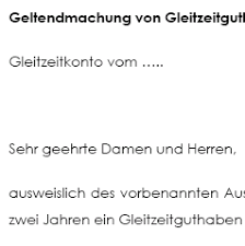 Maybe you would like to learn more about one of these? Antrag Auf Freistellung Durch Gleitzeitguthaben Mustervorlage Nur 2 90 Zum Download