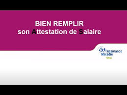 Cela dépend de la taille et de la situation de votre. Bien Remplir Son Attestation De Salaire Youtube